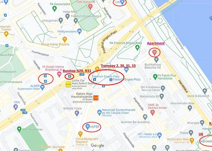 Lovely Apartment For 4 On The Danube River - Private Parking